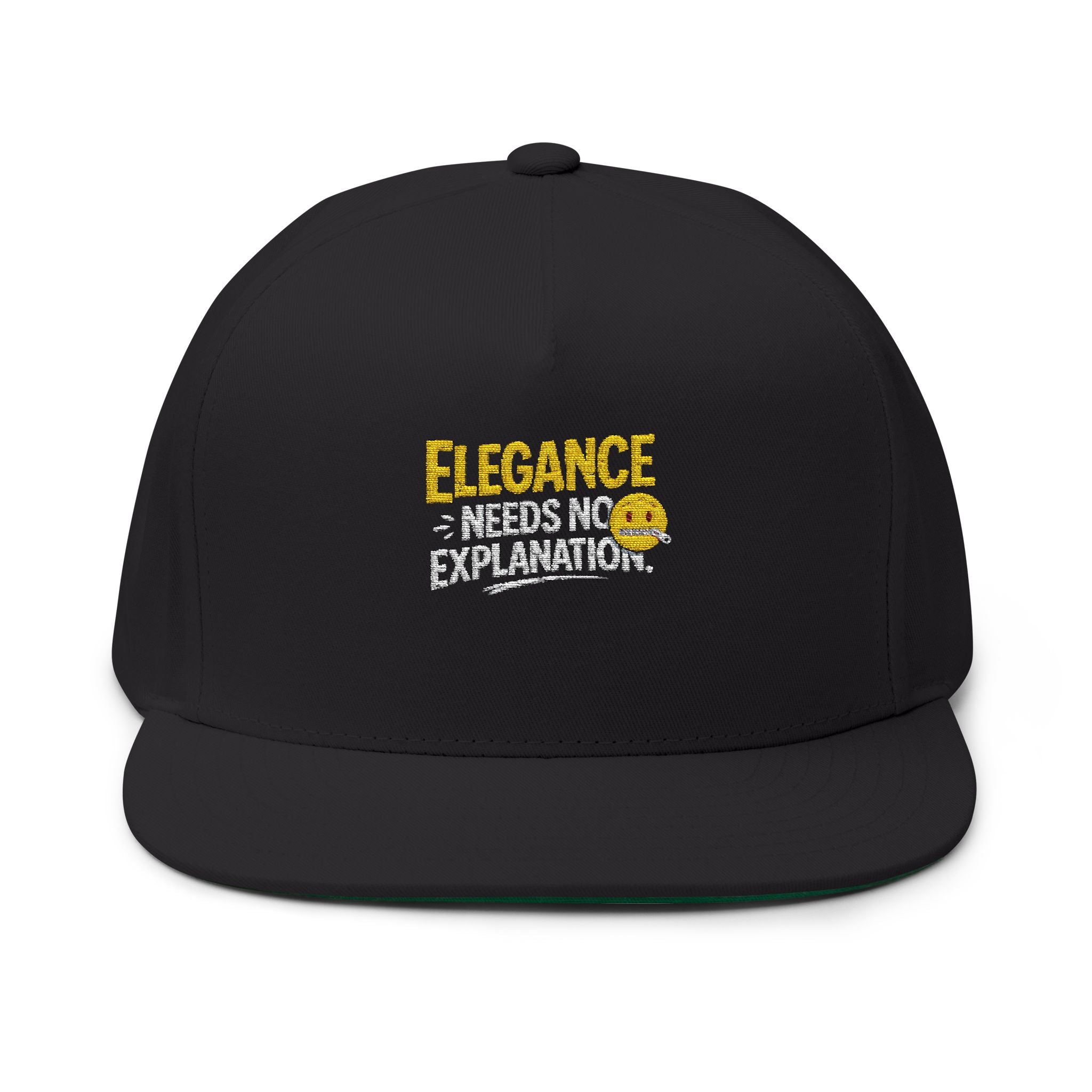 Flat Bill Cap (Embroidery)