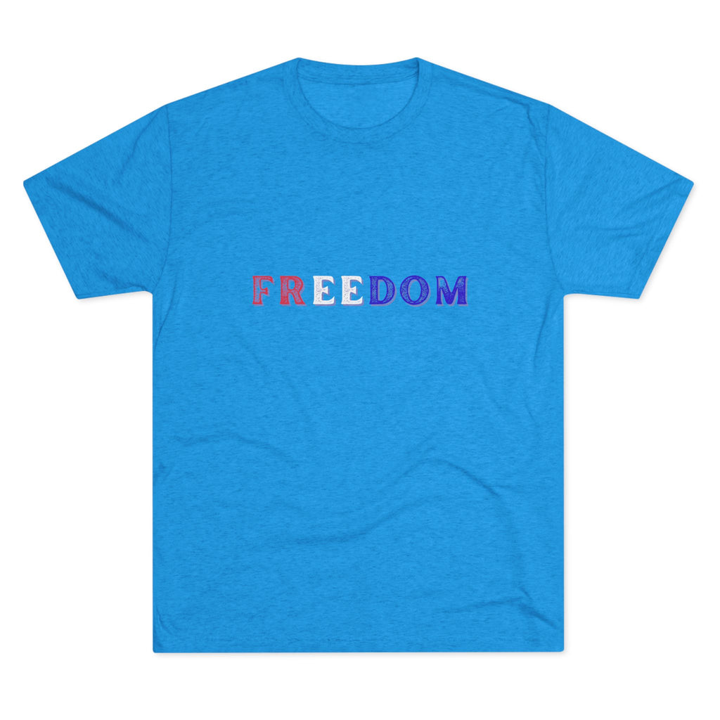 Freedom Quote Unisex Crew Tee - Casual Wear, Gift for Friends, Activism, Statement Shirt, Summer Style
