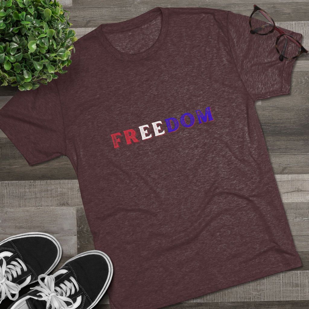 Freedom Quote Unisex Crew Tee - Casual Wear, Gift for Friends, Activism, Statement Shirt, Summer Style