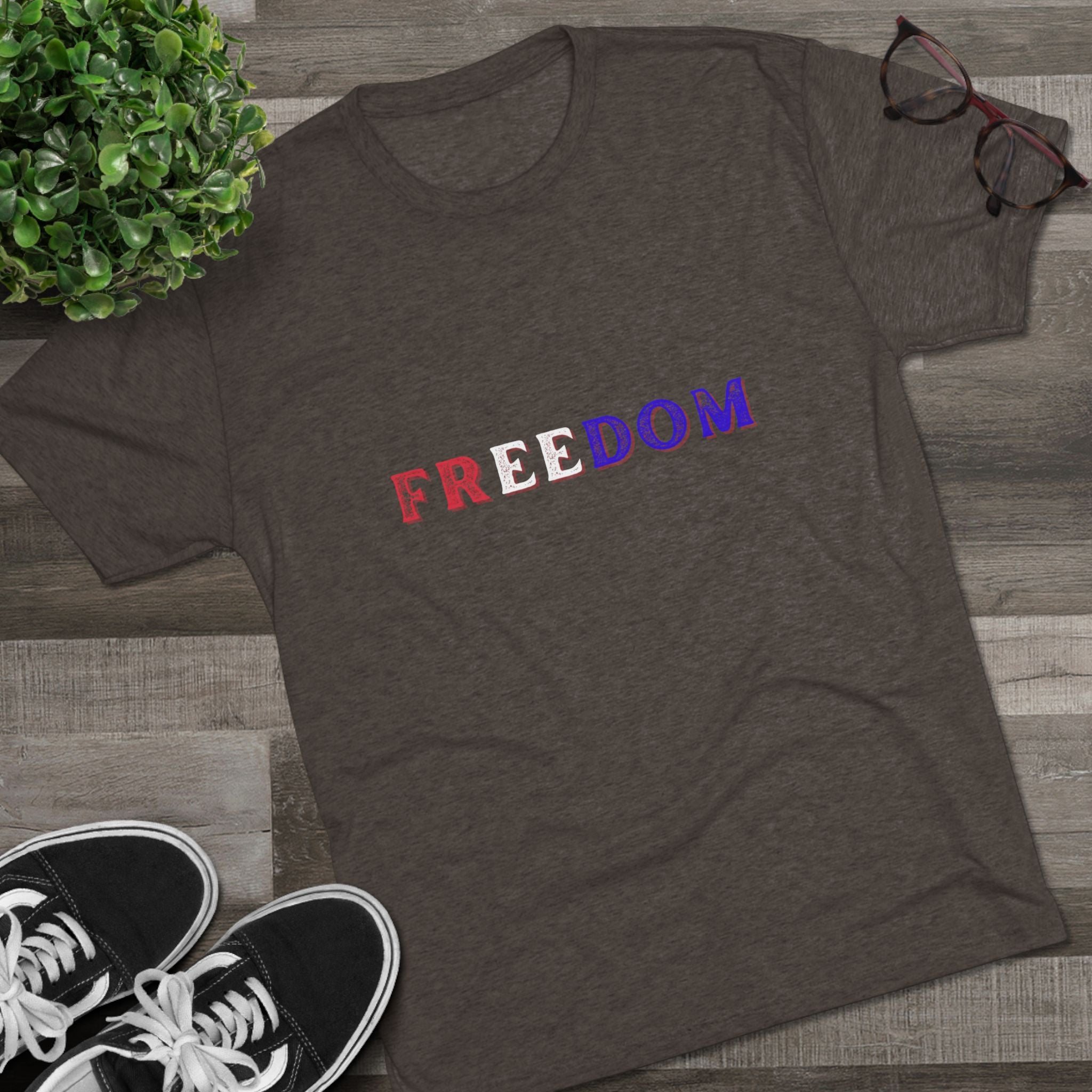 Freedom Quote Unisex Crew Tee - Casual Wear, Gift for Friends, Activism, Statement Shirt, Summer Style