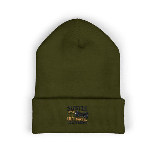 Classic Cuffed Beanie (Embroidery)