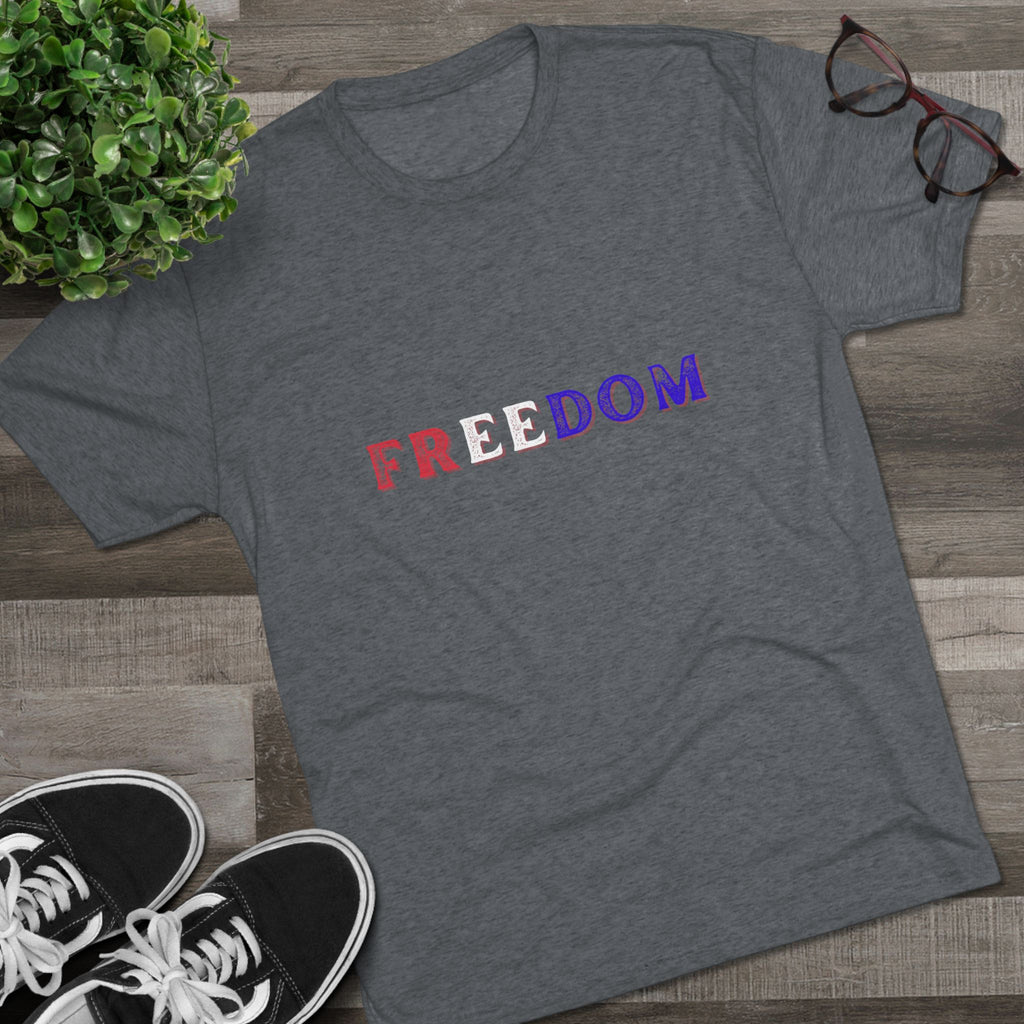 Freedom Quote Unisex Crew Tee - Casual Wear, Gift for Friends, Activism, Statement Shirt, Summer Style