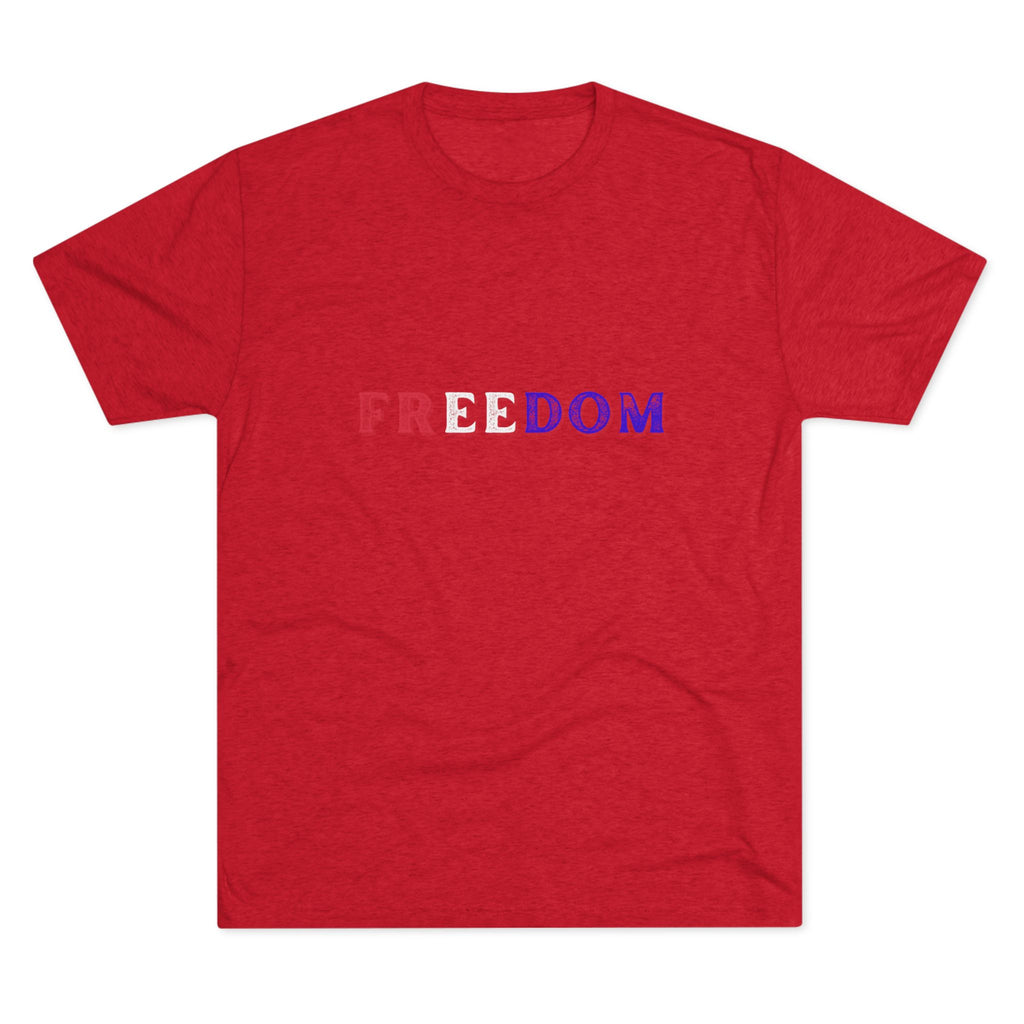 Freedom Quote Unisex Crew Tee - Casual Wear, Gift for Friends, Activism, Statement Shirt, Summer Style