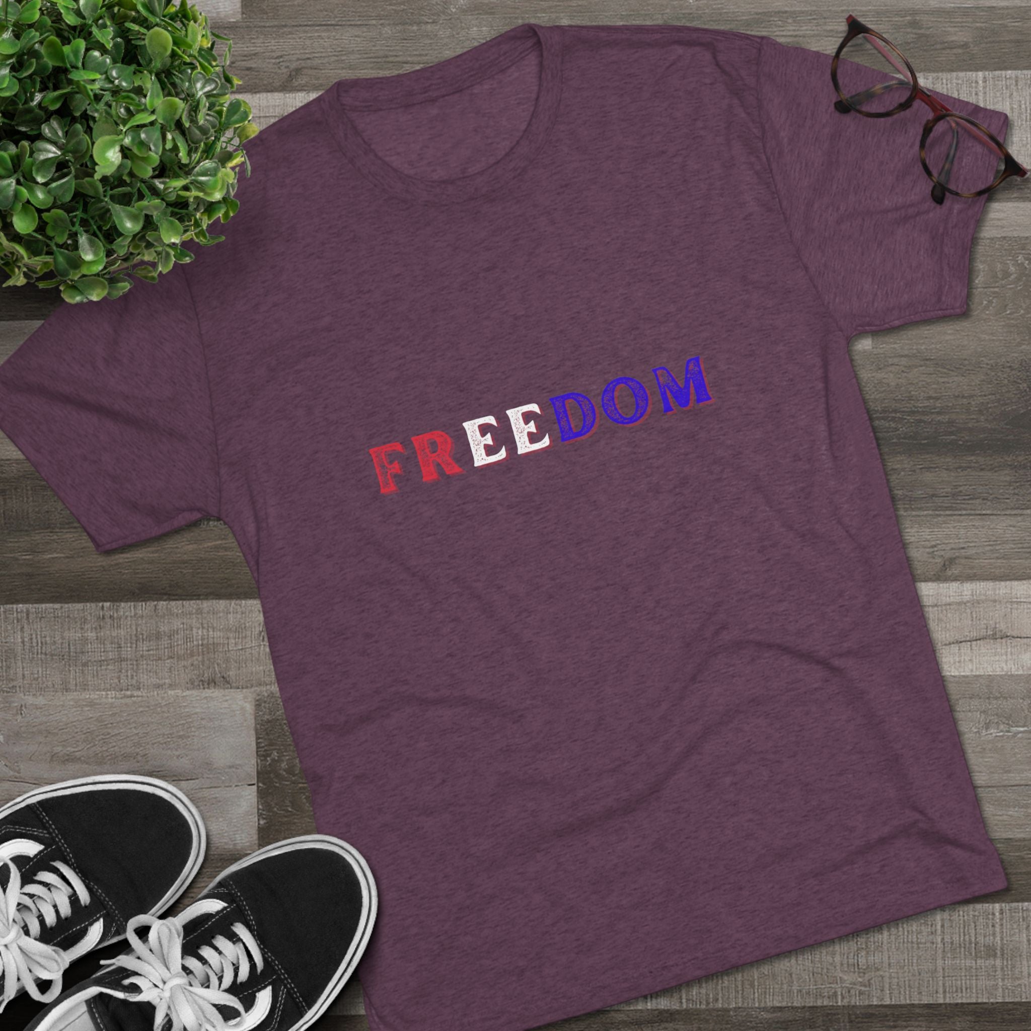 Freedom Quote Unisex Crew Tee - Casual Wear, Gift for Friends, Activism, Statement Shirt, Summer Style