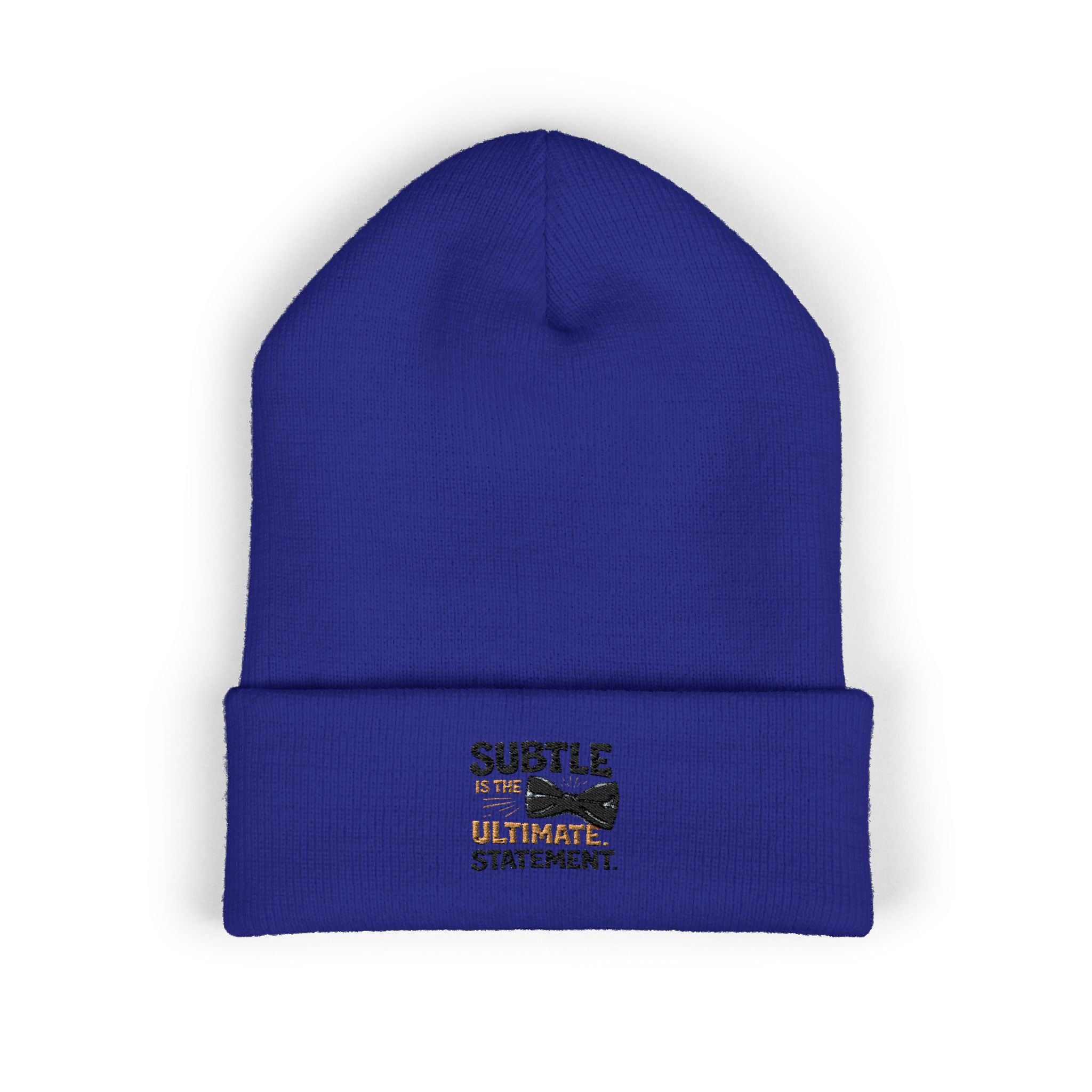 Classic Cuffed Beanie (Embroidery)