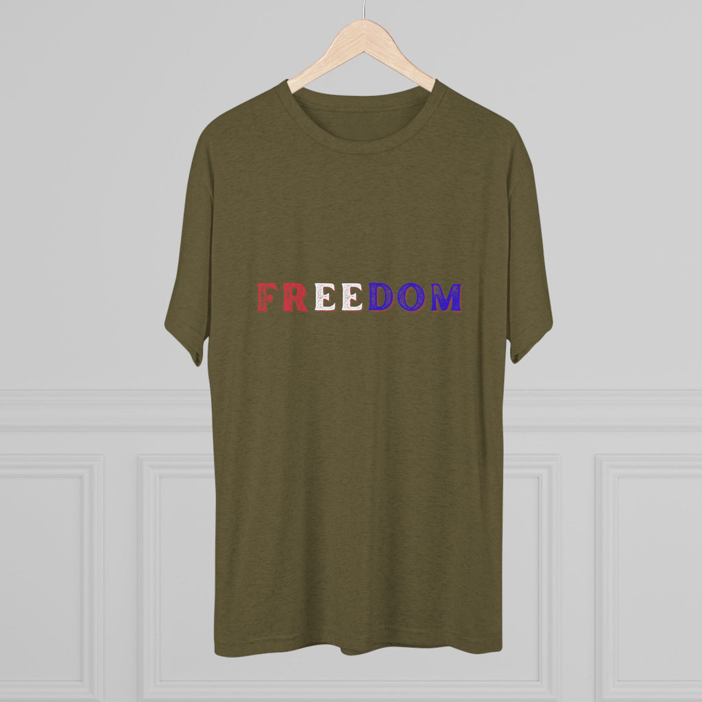 Freedom Quote Unisex Crew Tee - Casual Wear, Gift for Friends, Activism, Statement Shirt, Summer Style