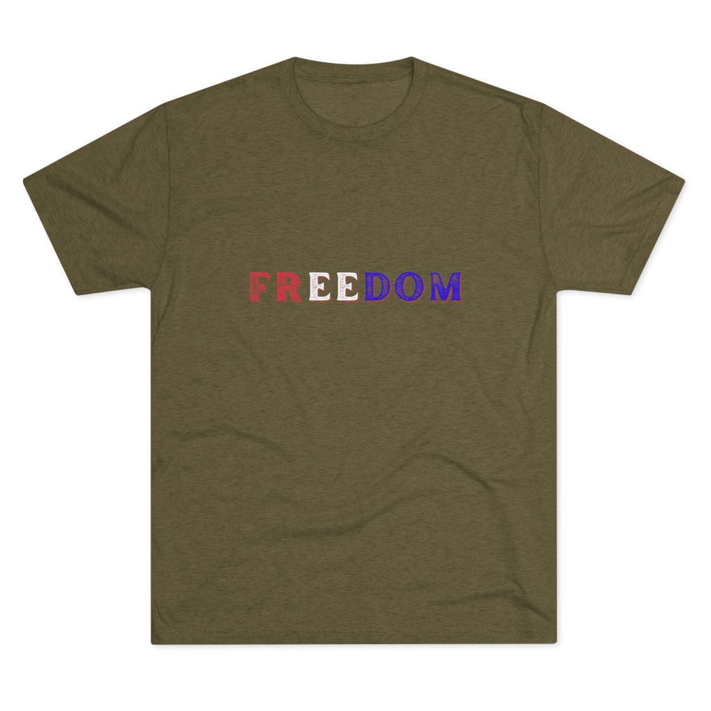 Freedom Quote Unisex Crew Tee - Casual Wear, Gift for Friends, Activism, Statement Shirt, Summer Style