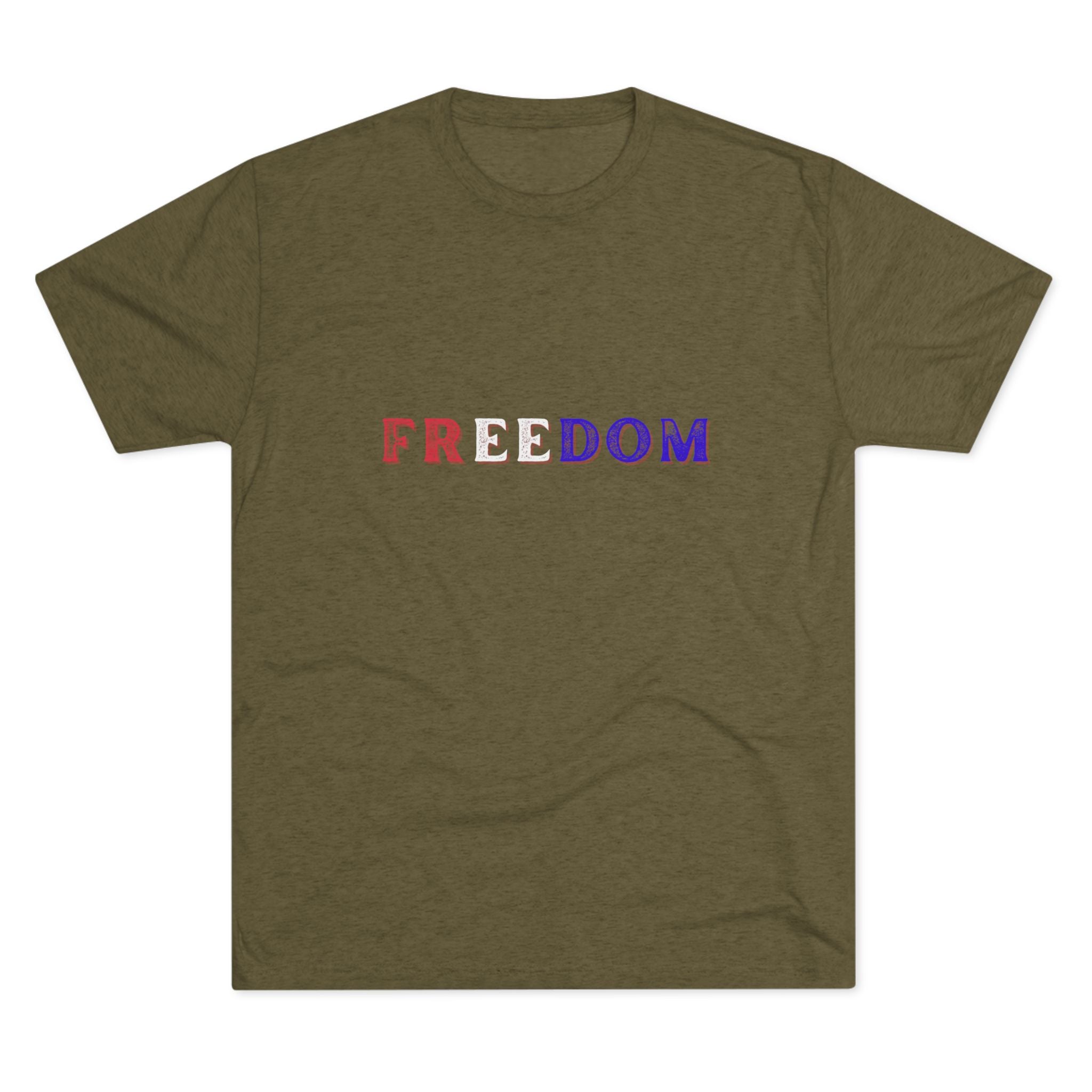 Freedom Quote Unisex Crew Tee - Casual Wear, Gift for Friends, Activism, Statement Shirt, Summer Style