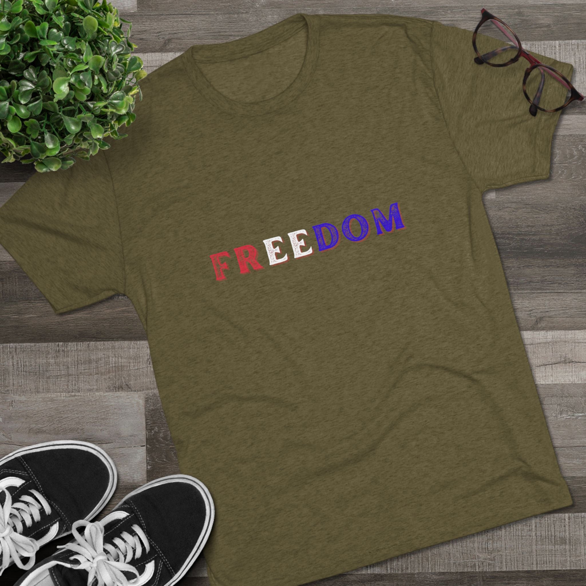 Freedom Quote Unisex Crew Tee - Casual Wear, Gift for Friends, Activism, Statement Shirt, Summer Style