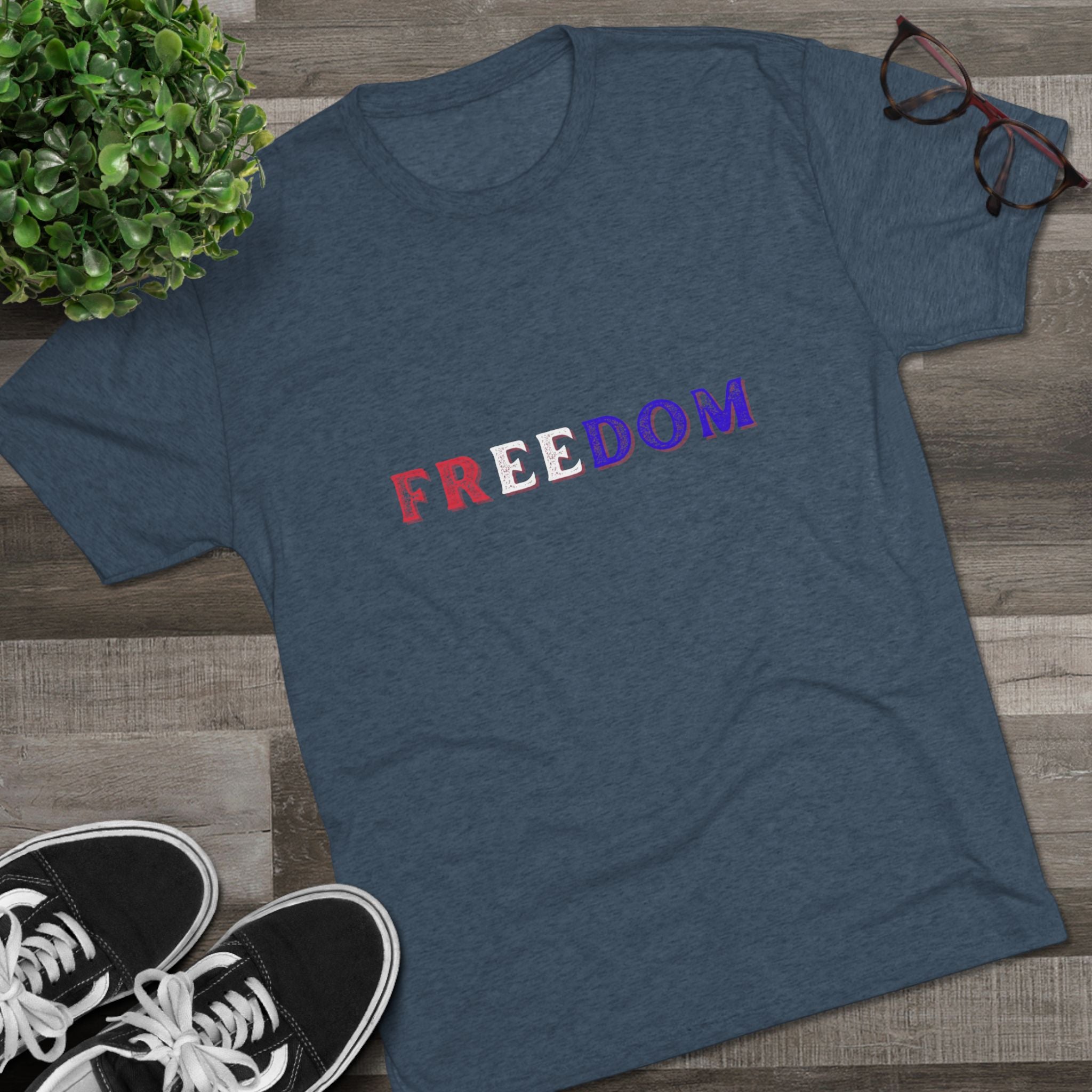 Freedom Quote Unisex Crew Tee - Casual Wear, Gift for Friends, Activism, Statement Shirt, Summer Style